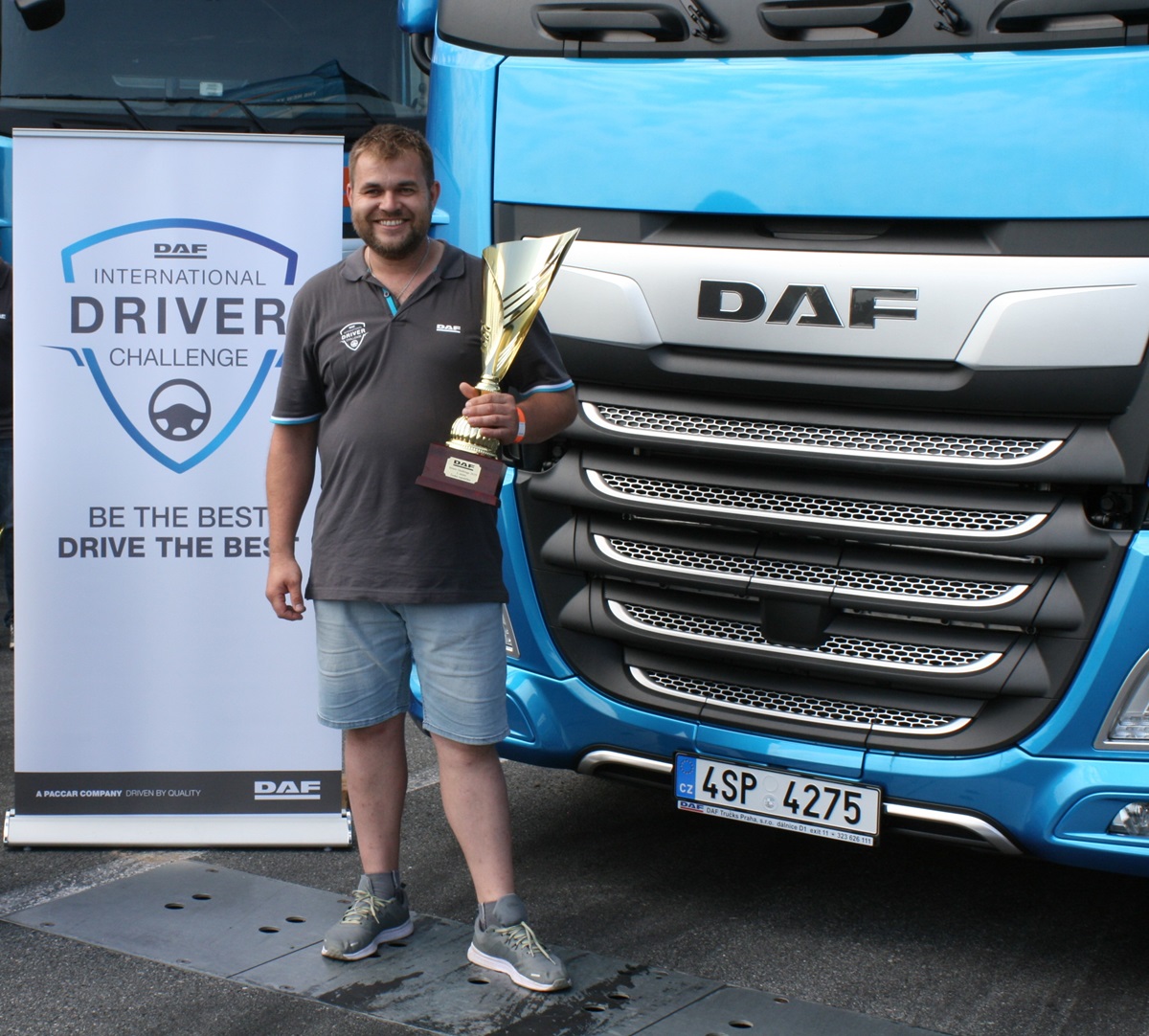 Miroslav Svoboda DAF Driver Challenge