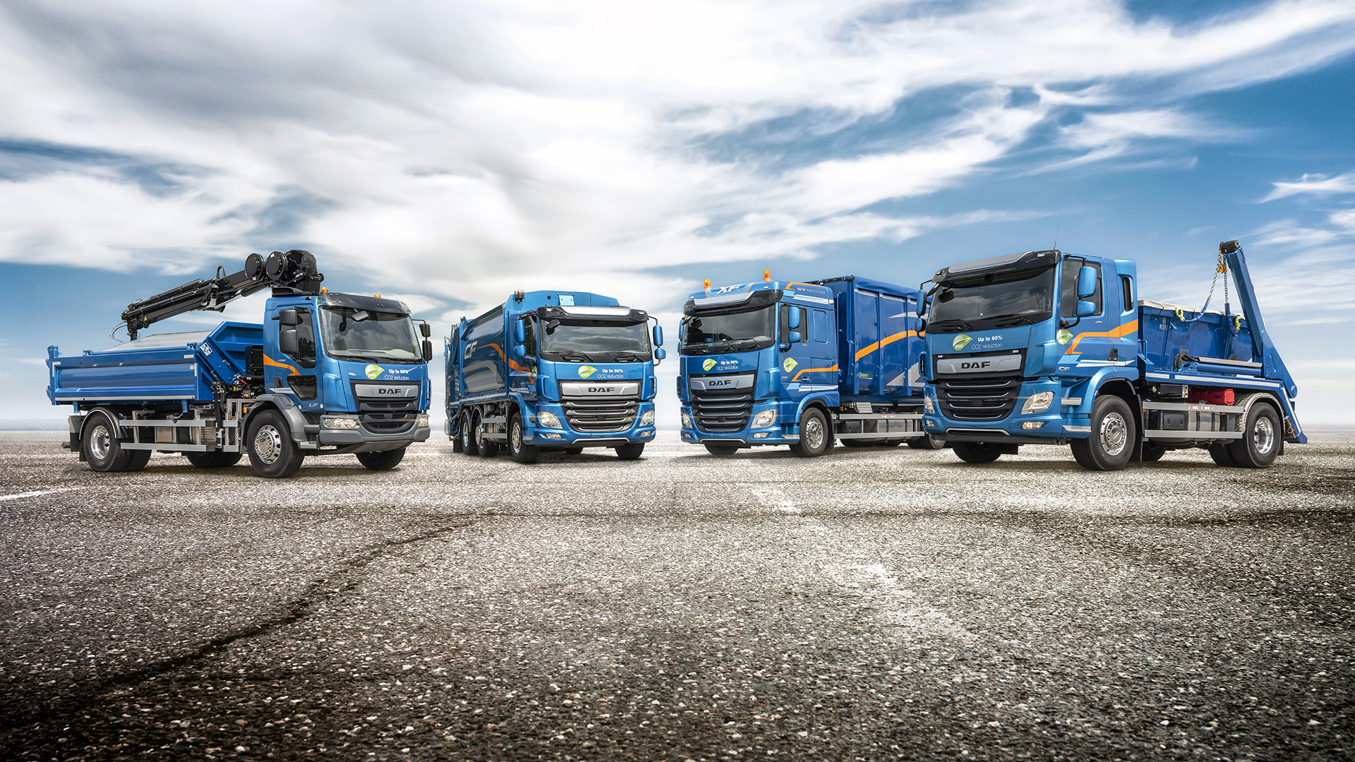 DAF industrial waste range