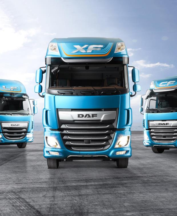 DAF Euro 6 model range