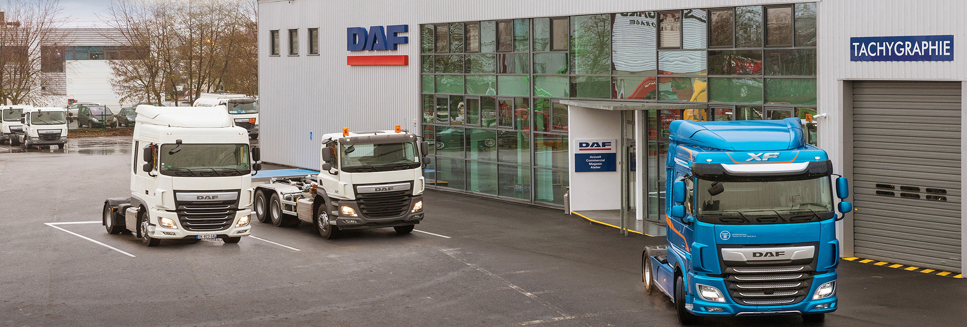 Společnost DAF Trucks otevírá nové dealerství v Paříži